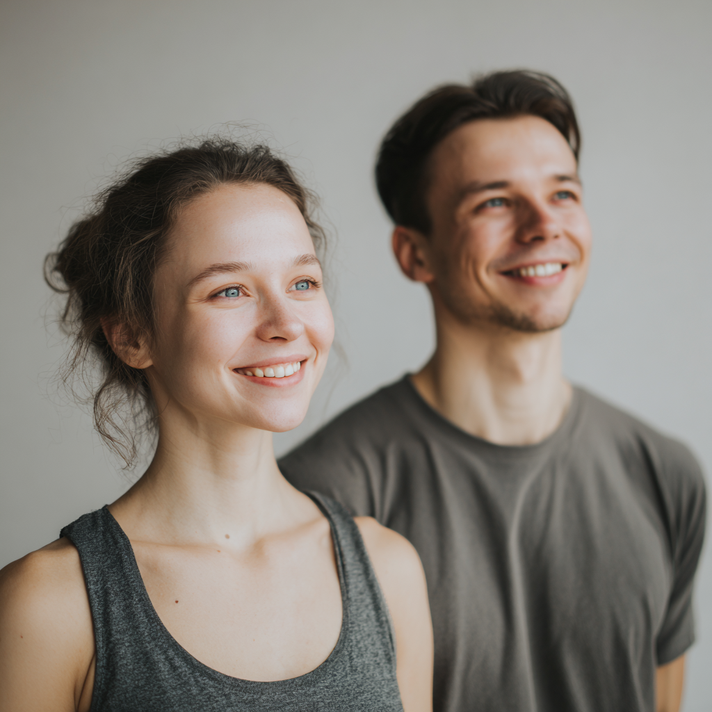 Instructor de yoga ghidând o practică de meditație